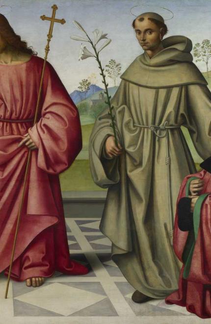 Giovanni Baptista. L'incréduité de Saint Thomas. Wikimedia commons. 