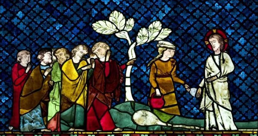 détail vitrail Strasbourg