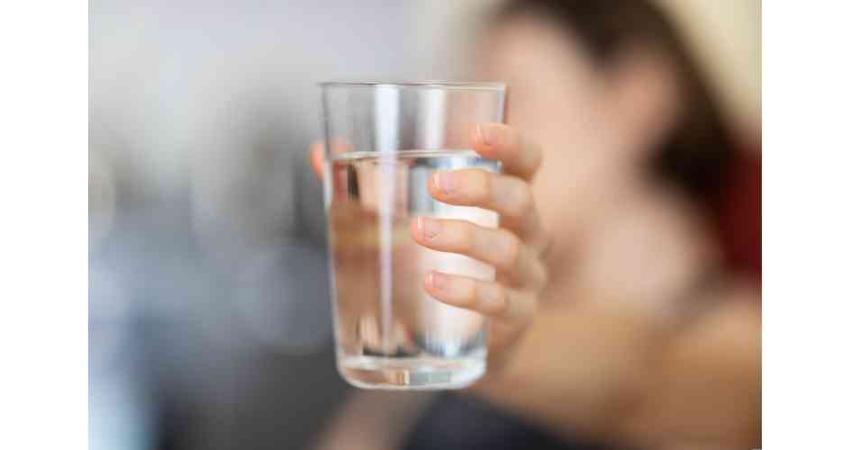 Verre d'eau offert