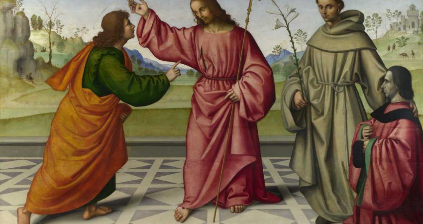 Giovanni Baptista. L'incréduité de Saint Thomas. Wikimedia commons. 